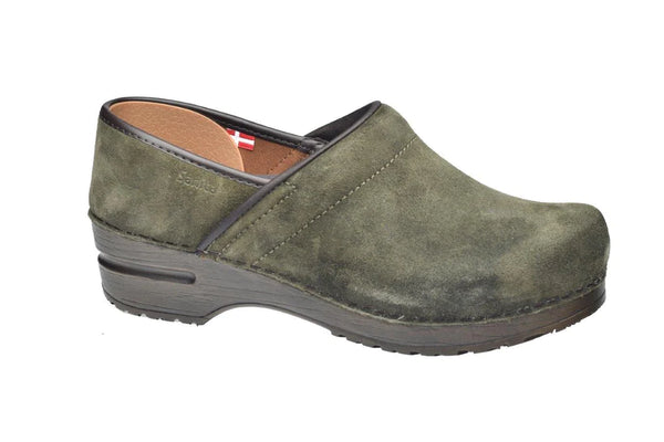 Prof. Vaiana Suede Clogs - 450126